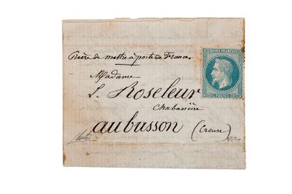 null 49ÈME BALLON DES GRAVILLIERS

Lm signée « Alfred » datée du 8 novembre 1870,...