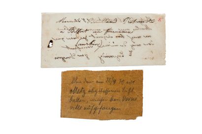 null PAPILLONS DE METZ

Petit billet daté Metz 28 septembre 1870, adressé à Belfort...