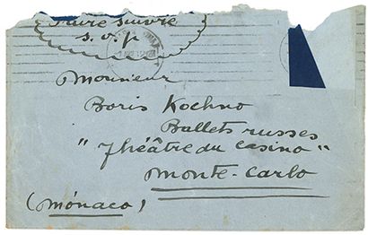 MIRÓ JOAN (1893-1983). L.A.S. «Miró», Barcelone 1er avril 1932, à Boris KOCHNO, «Ballets...