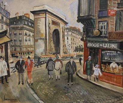 null Lucien GENIN (1894-1953)

Rue animée

Gouache sur papier, signée en bas à gauche

47...