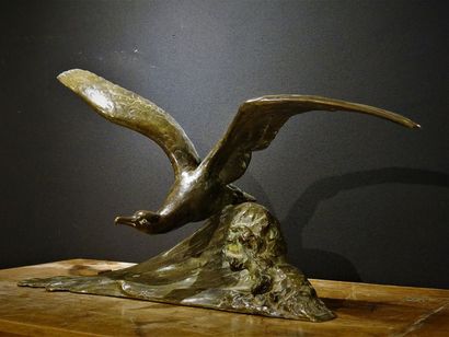 null Maximilien FIOT (1886-1953)

Albatros

Fonte en bronze à patine brune

signé...