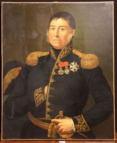 null Nicolas Eustache MAURIN (1799-1850)

Général Merle

Huile sur toile

89 x 73...