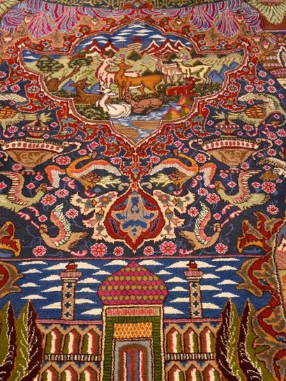 null Kachmar IRAN

Important tapis en laine

388 x 292 cm



