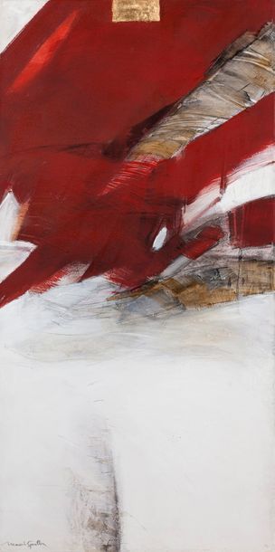 ANNIE TREMSAL-GARILLON (XX) Sans titre, 2010

Acrylique et technique mixte sur toile,...