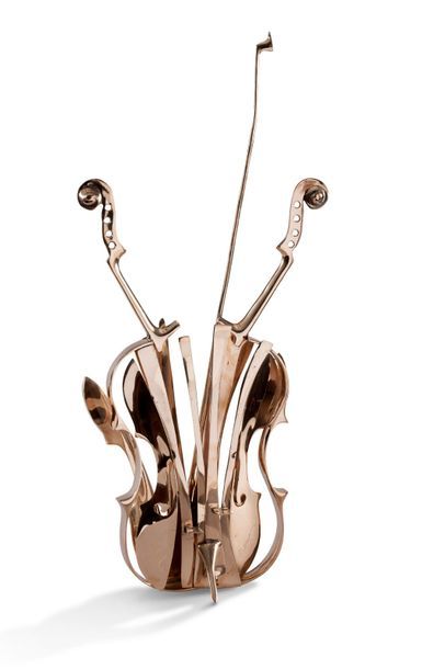 Fernandez ARMAN (1928-2005) Violon de Venise, 2004

Bronze poli, signé et numéroté...