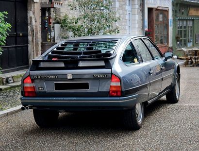 1987 - CITROËN CX GTI TURBO 3e main
Dossier d’entretien complet
Très bel état
Carte...