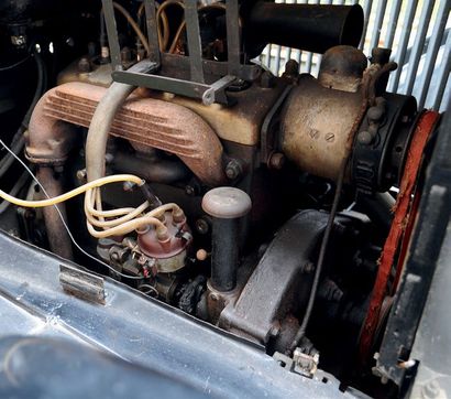 1928 - CITROEN B14 FAUX-CABRIOLET Formidable état d’origine
Sellerie encore d’époque...