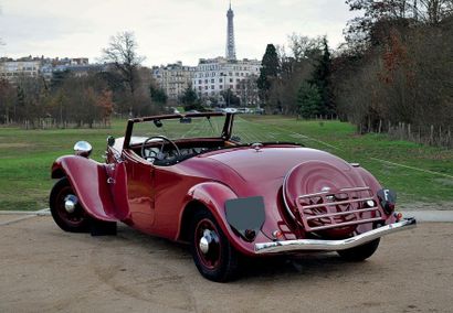 1938 - CITROEN TRACTION 11B CABRIOLET Rarissime version 11 B large cabriolet
Restauration...