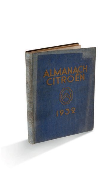 null ALMANACH CITROËN 4 volumes de 1932 à 1935
Reliés. Bon état général. Décoloration,...