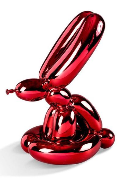 JEFF KOONS (NÉ EN 1955) Balloon Rabbit (Red), 2017
Peinture chromée sur porcelaine,...