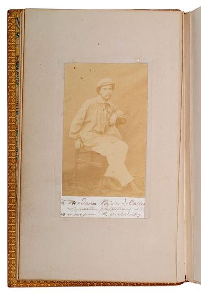 VERLAINE (Paul) Poèmes Saturniens. Paris, Alphonse Lemerre, 1866.
In-12, plein veau...