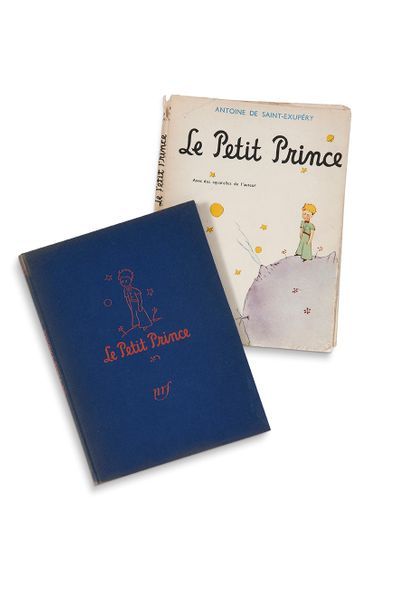 SAINT-EXUPÉRY (Antoine, de.) Le Petit Prince. Paris, Gallimard, 1945.
In-8, toile...