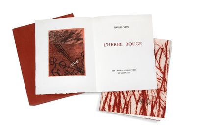 VIAN (Boris) L'Herbe rouge. Paris, Les Centraux Bibliophiles et leurs amis, 1978.
Grand...