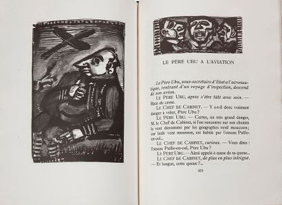 VOLLARD (Ambroise) Réincarnation du père Ubu. Paris, Vollard, 1932.
Grand in-folio,...