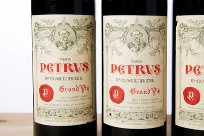 null 4 B PETRUS (3 e.l.a.) - 1989 - Pomerol