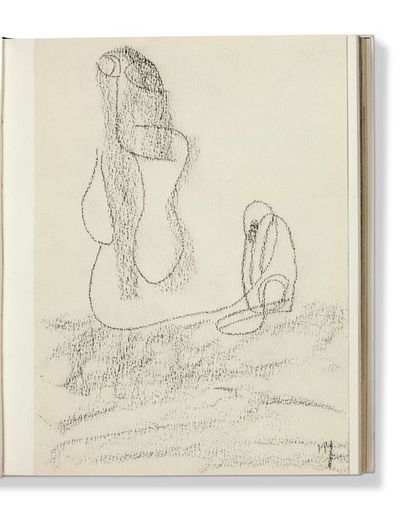 MICHAUX (Henri) Peintures et dessins. Paris, les Éditions du Point du Jour, 1946.
In-4,...