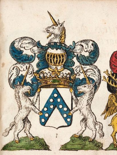 null [MANUSCRIT]. [HERALDIQUE]. [BETAULD, Louis]
Recueil heraldique des provinces...