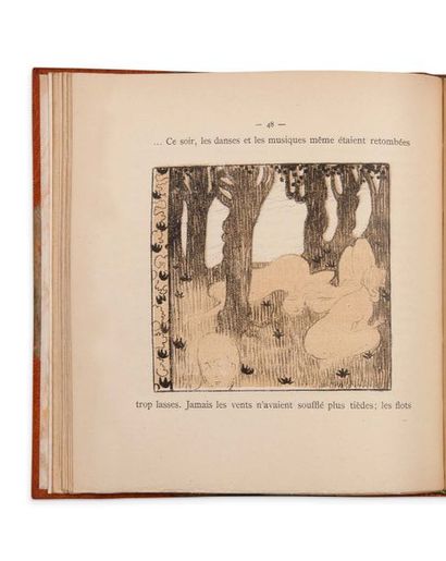 GIDE (André) Le Voyage d'Urien. Paris, Librairie de l'Art indépendant, 1893.
In-8,...