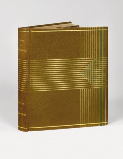 RONSARD (Pierre). Livret de folastries. Paris, Ambroise Vollard, 1938. Petit in-4,...