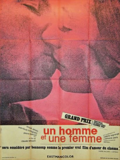null NOUVELLE VAGUE - UN HOMME ET UNE FEMME Claude Lelouch. 1966. René Ferracci....