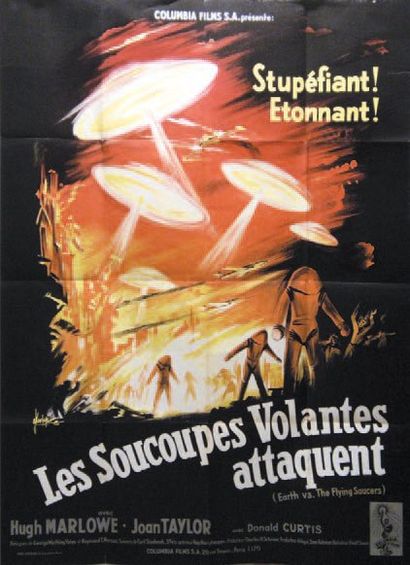 null LES SOUCOUPES VOLANTES ATTAQUENT / EARTH VS.THE FLYING SAUCERS Fred F. Sears....