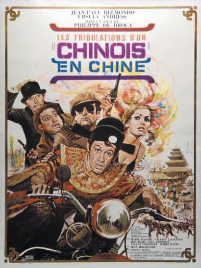 null LES TRIBULATIONS D'UN CHINOIS EN CHINE Philippe de Broca. 1965. Yves Thos. 2...