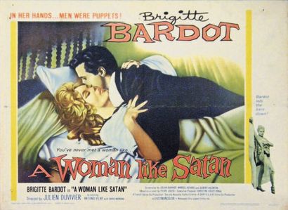 null BRIGITTE BARDOT - A WOMAN LIKE SATAN / LA FEMME ET LE PANTIN Julien Duvivier....