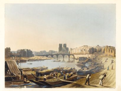 SAUVAN (Jean-Baptiste-Balthazar). Picturesque Tour of the Seine, from Paris to the...