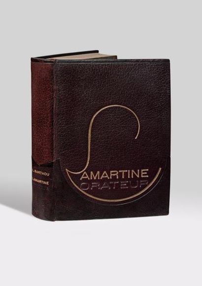 BARTHOU (Louis). Lamartine orateur. Paris, Hachette et Cie, 1916. In-8 (225 x 147... Gazette Drouot