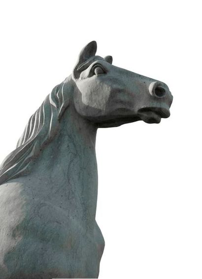 null D'après Pierre Louis ROUILLARD (Paris, 1820 - 1881), cheval anglais DOLLAR qui...