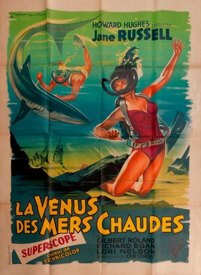 18694 Affiche de cinéma : LA VENUS DES MERS...