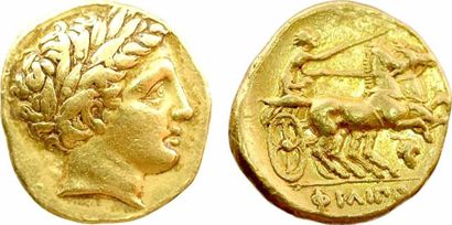 Macédoine Philippe II, statère, Pella, c.345-336...