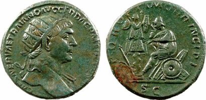 Trajan, dupondius, Rome, 103-111 A/IMP CAES...