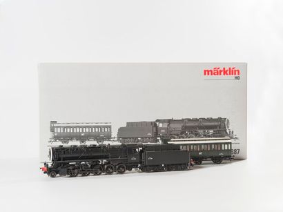  MARKLIN « HO » : Locomotive lourde pour train marchandises, série 150 X, pour le...