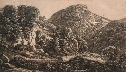 JOHANN CHRISTIAN REINHART(1761 - 1847) Mountain...