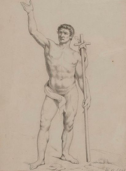 E. Godet (XXe siècle)

Saint Jean-Baptiste

Crayon...