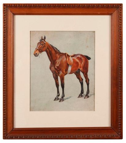 null Charle de CONDAMY (1855-1913)

"Le cheval d'André Marchand"

Huile sur toil...