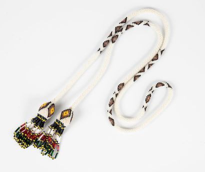 null MARIA LIKARZ-STRAUSS 1893-1971

Elegant necklace made of glass beads, decorated...