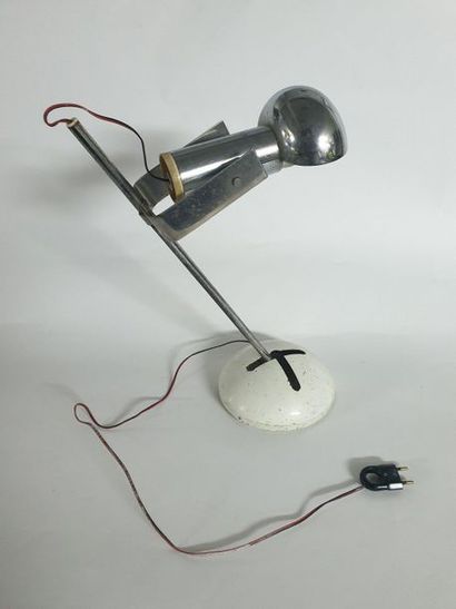 null Robert SONNEMAN for LUCI

Desk lamp T395

Italy, 1970s

H: 50 cm; W: 20 cm;...