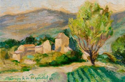 Georges de POGEDAIEFF (1897-1971) 
The road...