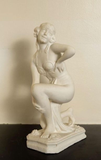 French School of the 1930s 
Dancer 
Marble...