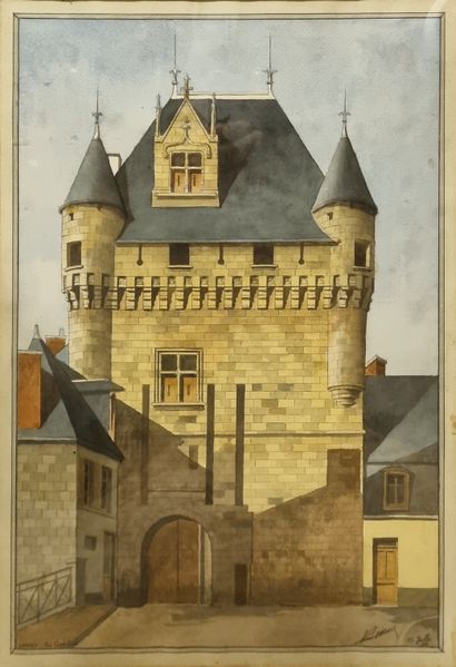 ARCHITECTURE

The Cordeliers, Loches

Watercolor

45x30...