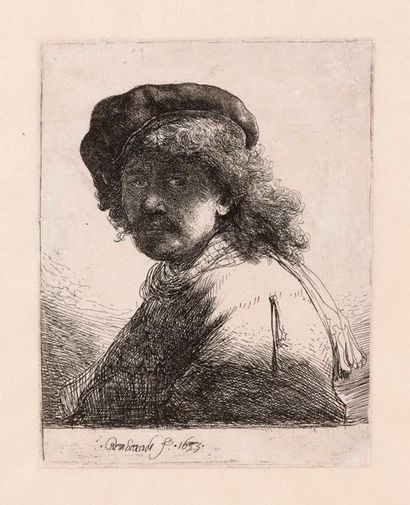 REMBRANDT VAN RIJN (1606 – 1669) 
Autoportrait...