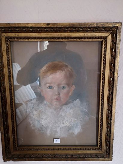 null Ecole française vers 1900

Portrait d'enfant

Pastel monogramé JL? 

37 x 29...