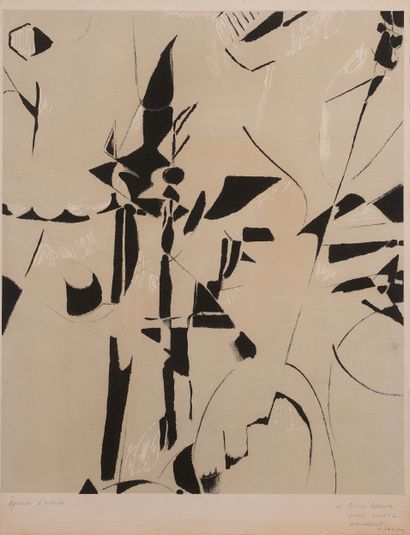 André LANSKOY (1902-1976) (after) 

Composition

Lithograph

Artist's...
