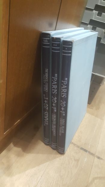 Three volumes: Georges Pillemen, Cartonnage...