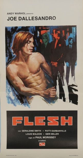 Andy Warhol (1928-1987), d’après Flesh

Affiche

70...