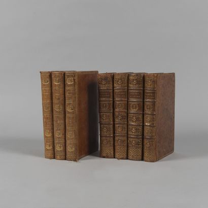null MIRABEAU et TIBULLE. Elégies de Tibulle… Paris, an VI-1798. 3 volumes in-8,...