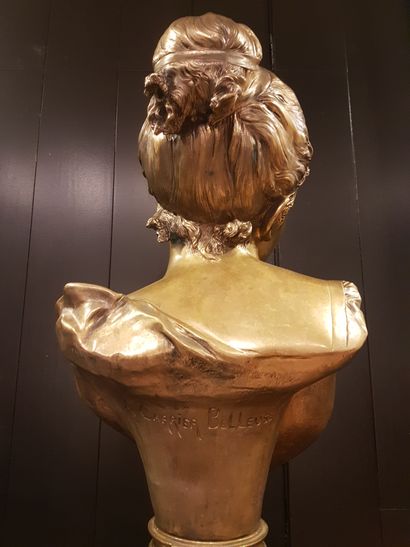 null Albert Ernest CARRIER-BELLEUSE (1824-1887)

Buste de femme en bronze

Signé...