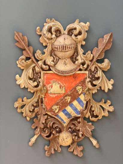 Medieval style coat of arms 
The coat of...